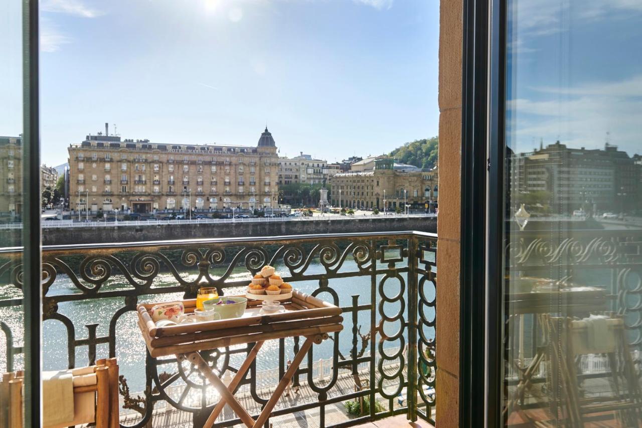 Deluxe Apt-Views To Historic Maria Cristina Hotel San Sebastián Exteriér fotografie