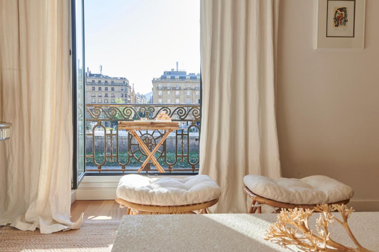 Deluxe Apt-Views To Historic Maria Cristina Hotel San Sebastián Exteriér fotografie