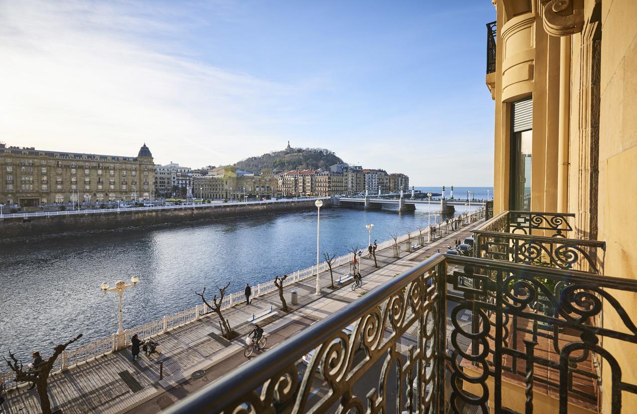 Deluxe Apt-Views To Historic Maria Cristina Hotel San Sebastián Exteriér fotografie